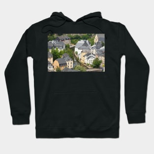 Unterstadt Grund, Alzette Valley, Luxembourg Hoodie